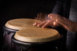 Motion Picture of a bongo Player