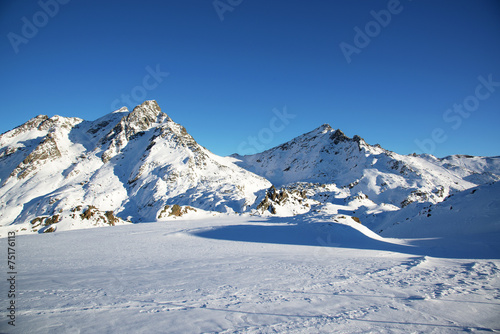 Fototapeta Горы в Австрии. Альпы.
