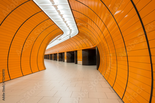 Marienplatz underground station in Munich, Germany