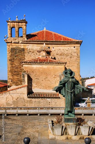 San Pedro de Alcantara statue in Spain