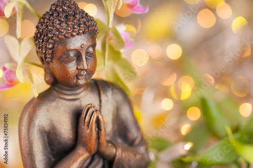Poster Buddha-Figur