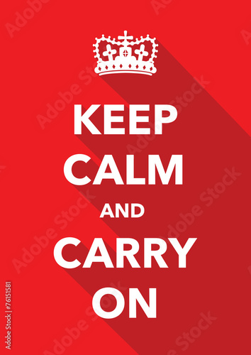  keep calm poster