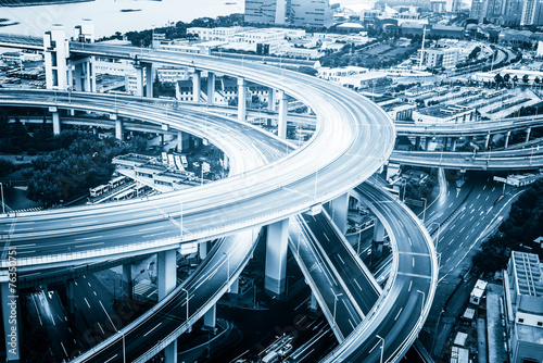 shanghai-erhohte-strase-junction-und-austausch-uberfuhrung-bei-fast