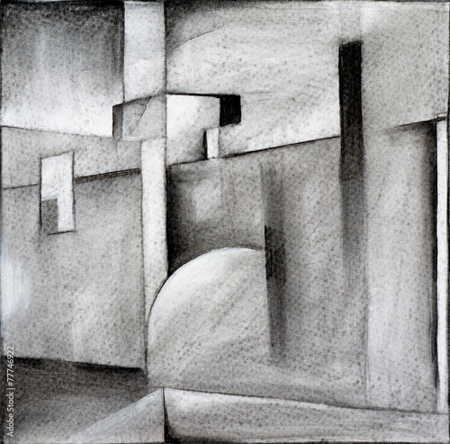 abstrakcyjny-rysunek-weglem