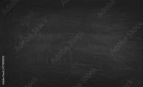 black blackboard poster