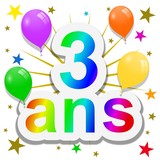 Image Anniversaire 3 Ans