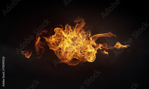 Lacobel Fire flames