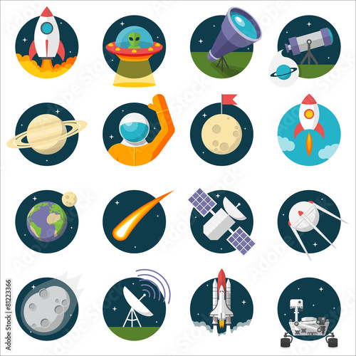 Space, Illustration series