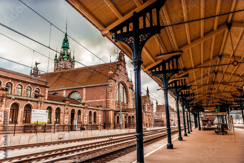 Fototapeta Main station of Gdansk