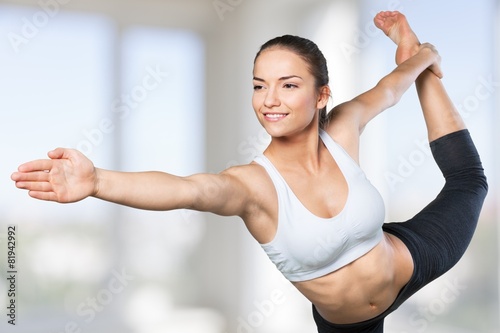 Zdjęcia Yoga. Expert yoga pose
