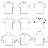 White Shirts Template poster