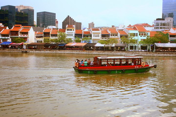 Singapore 50 national day series, SG 50, Singapore River color