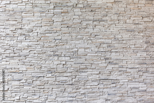 The exterior granite brick wall building.