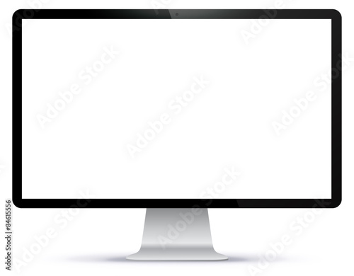 Computer screen vector illustration © Can Yesil