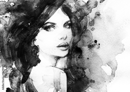 twarz-kobiety-recznie-malowane-ilustracja-mody