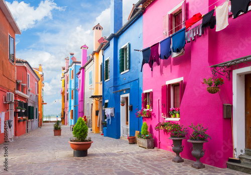 Poszter Burano island, Venice, Italy