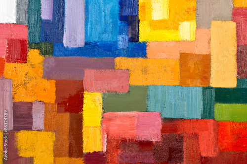 Billede Abstract Painting Fragment