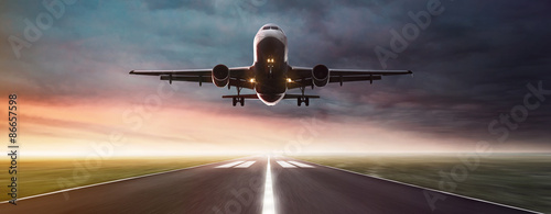 Plane in Flight