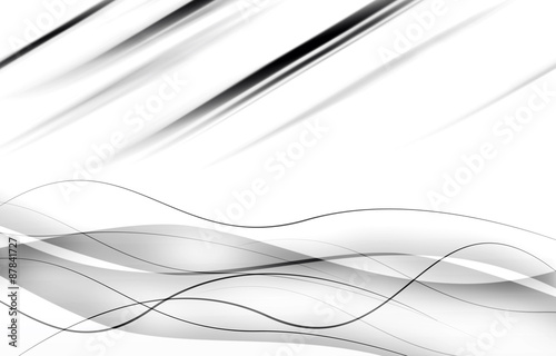 Fototapeta elegant abstract background with waves