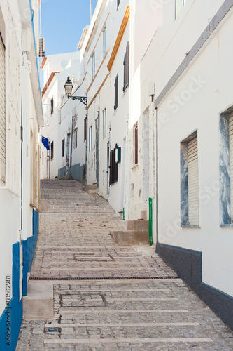 Fototapeta Street in Albufeira, Algarve, Portugal.
