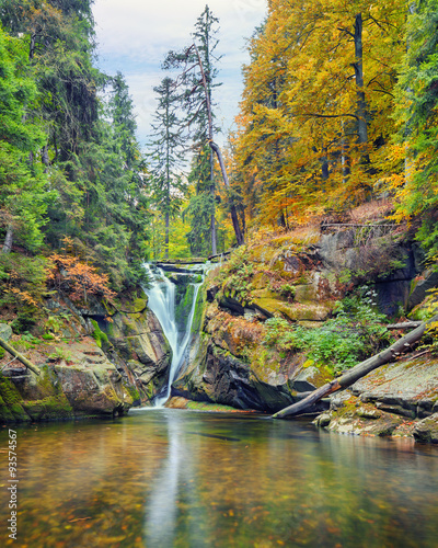 szklarki-waterfall-in-poland