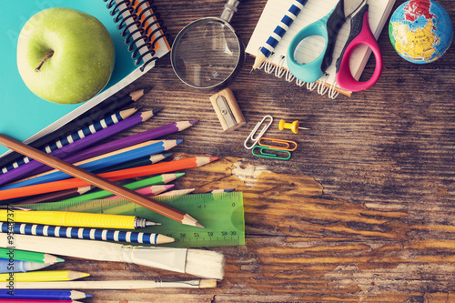 Zdjęcia School supplies