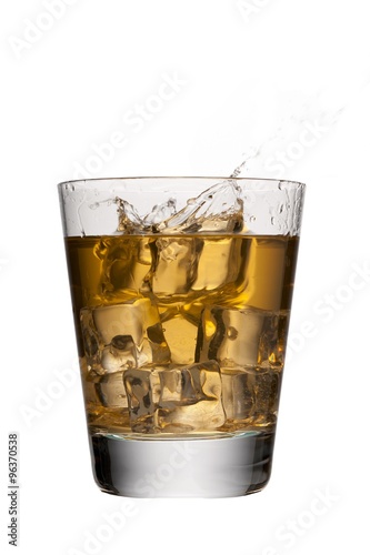 whiskey with ice
