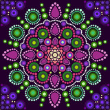Dot painting meets mandalas 2
