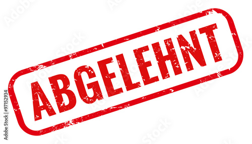 Abgelehnt Abgelehnt