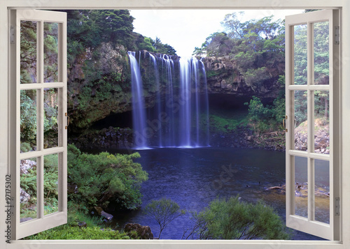 Lacobel Whangarei falls, New Zealand