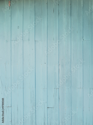  old blue wood wall