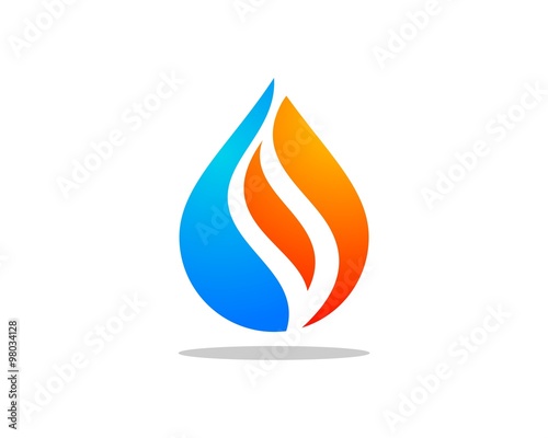 Water and Fire Logo | Buy Photos | AP Images | DetailView