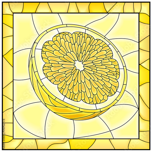 vector-yellow-illustration-of-fruit-yellow-lemon