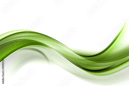impresionante-diseno-abstracto-de-onda-verde