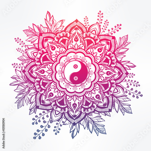 ozdobny-kwiat-z-symbolem-yin-i-yang