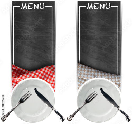 dwa-banery-menu-z-tablicami-dwie-puste-tablice