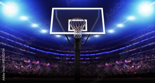 Obraz na płótnie Basketball arena