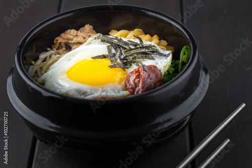Plakát, Obraz Korean bibimbap
