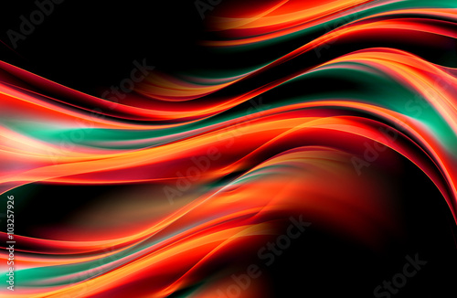 hipnotizar-fondo-abstracto-con-lineas-verdes-rojas-y-ondas-composicion-de-sombras-y-luces