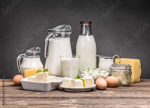 Assortment of dairy products © Grafvision