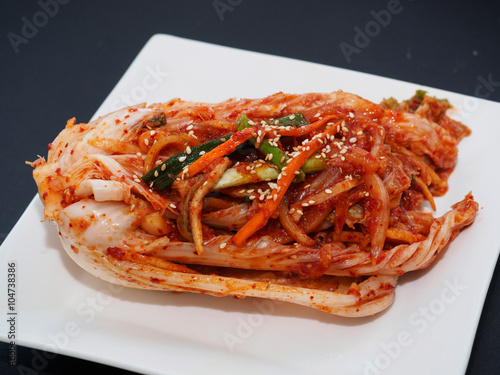 Plakát, Obraz Korejský tradiční jídlo kimchi