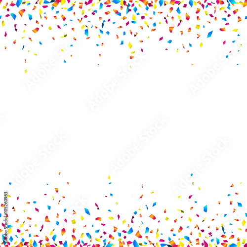 congratulation latin in word â€“ seamless background colorful Celebration with confetti