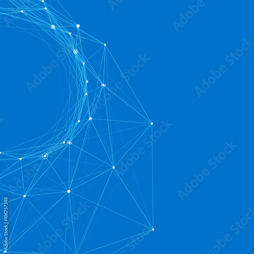 "Abstract background with dotted grid" Stock image and royalty-free