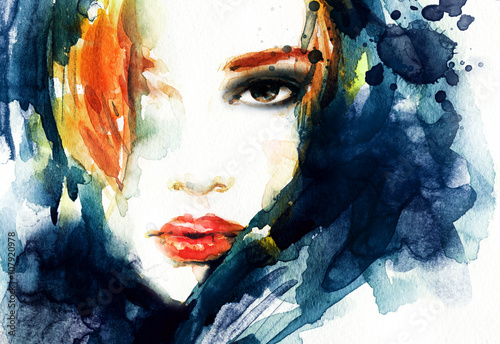twarz-kobiety-ilustracja-moda