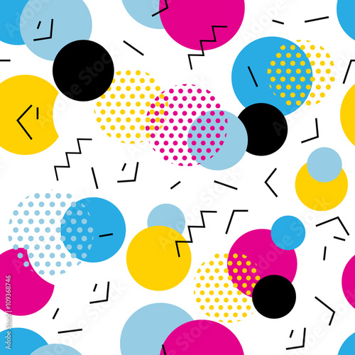 bezproblemowa-geometryczny-wzor-w-stylu-retro-lat-80-tych-kregi-pop-artu-linie-wzor-zygzak-na-bialym-tle
