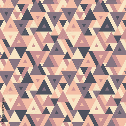 Lacobel Abstract geometric background - seamless vector pattern for presentation, booklet, website and other design project. Seamless vector background in vintage colors. Triangles background.