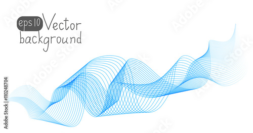 Abstract wave for Your design