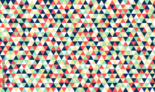  Polygon retro vintage pattern background vector illustration