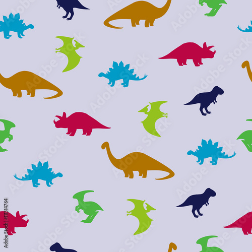 ladny-wzor-dinozaurow-tlo-z-sylwetkami-dinozaurow