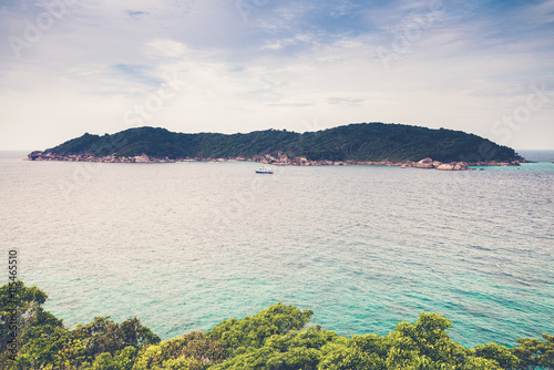 Poster View point at Donald Duck Bay at Ko Similan Island in Similans n